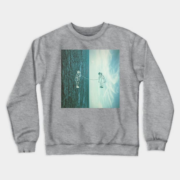 Lovers' Phone Crewneck Sweatshirt by deardross